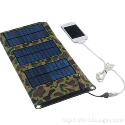 PET Laminated Solar Panel + PVC Fabric High Quality Solar Power Bank